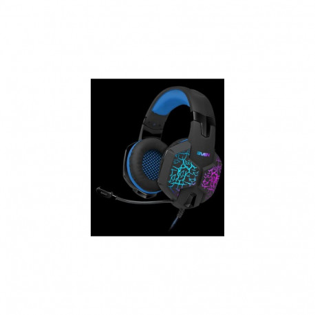 SVEN AP-U980MV headphones/headset Wired & Wireless Head-band Gaming Black, Blue