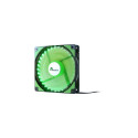 Inter-Tech L-12025 Computer case Fan 12 cm Black, Green