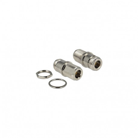 DeLOCK 88803 cable gender changer Brass