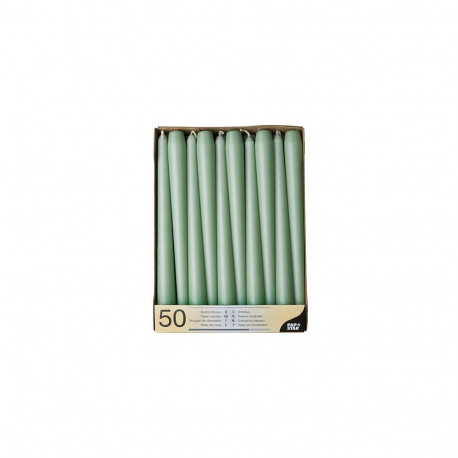 Papstar 88341 wax candle Round Green 50 pc(s)