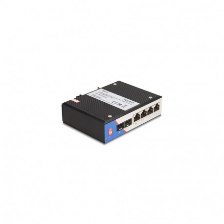DeLOCK Industrial Gigabit Ethernet Switch 4 Port RJ45 2 Port SFP for DIN rail