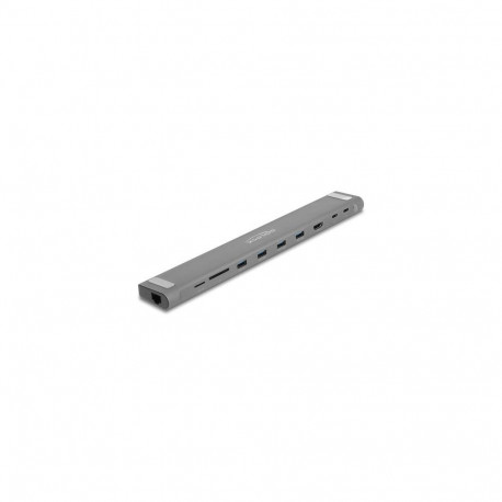DeLOCK USB Type-C Slim Docking Station 4K - HDMI / USB 3.2 Gen 1 / LAN / SD / PD 3.0