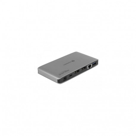 DeLOCK Thunderbolt 3 Docking Station 8K - Dual DisplayPort / USB / LAN / SD / Audio / PD 3.0