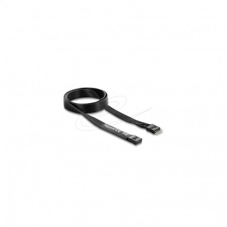 DeLOCK 86058 parallel cable Black 0.7 m