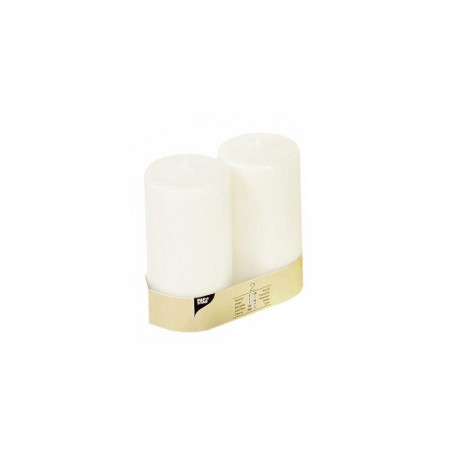 Papstar 82095 wax candle Round White 2 pc(s)