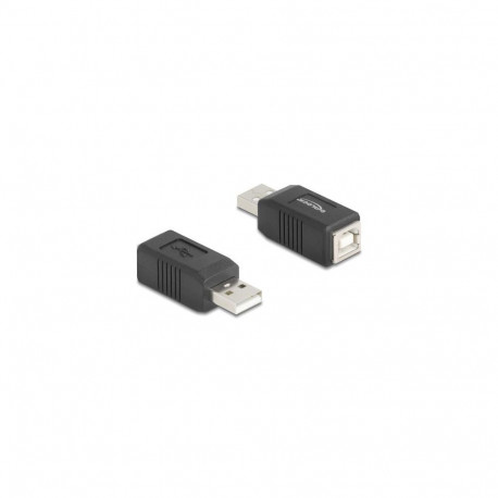DeLOCK 67202 cable gender changer USB Type-A USB Type-B Black