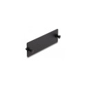 DeLOCK Fiber Optic Blind Panel black
