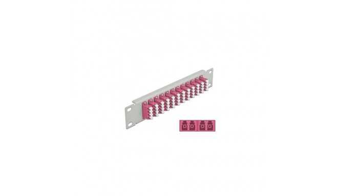 DeLOCK 66800 patch panel 1U