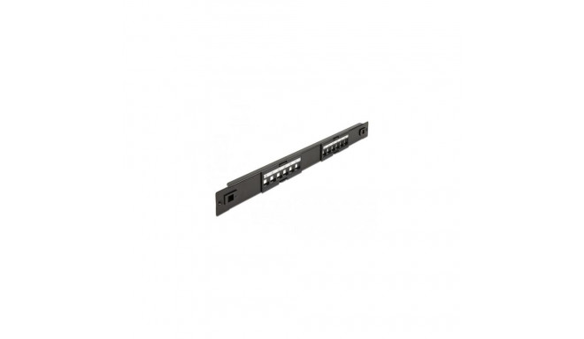 DeLOCK 19″ Keystone Patch Panel 12 Port tool free