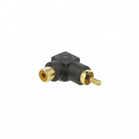 DeLOCK 66168 cable gender changer RCA Black