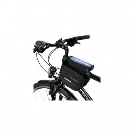 Wozinsky WBB26BK Frame Bicycle bag 1.5 L Polyester, Thermoplastic polyurethane (TPU) Black