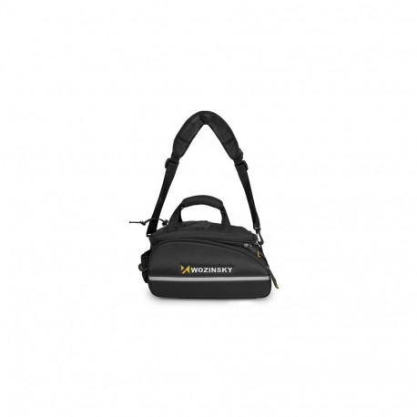 Wozinsky WBB19BK Saddle Bicycle bag 35 L Polyester Black