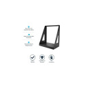StarTech.com 12U 2-Post Open Frame Desktop Server Rack, 19in Compact Space-Saving Floor IT Rack with