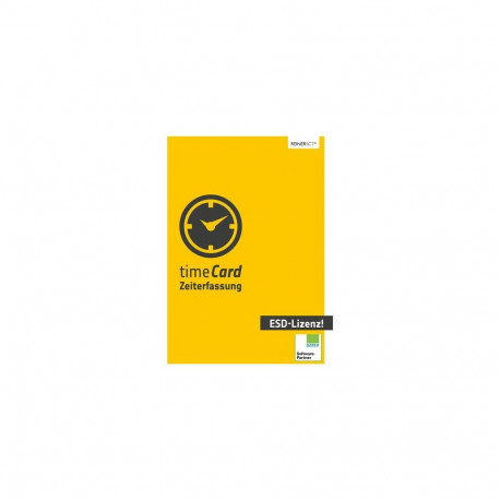 Reiner SCT timeCard time recording annual license, 100 employees, ESD, 1 year Commercial 1 license(s