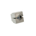 ROLINE Cat.6/Class E Keystone Jack, RJ-45, shielded, toolless silver