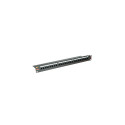 ROLINE Cat.6/Class E 19" Patch Panel, 24 Ports, UTP black