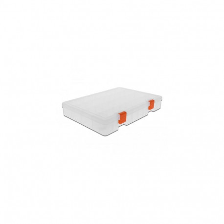 DeLOCK Transparent sorting plastic box