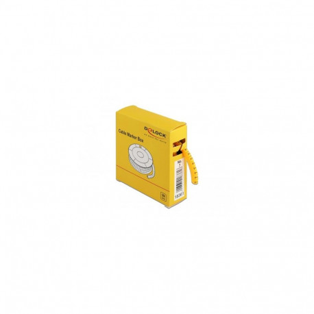 DeLOCK Cable Marker Box, No. 7, yellow, 500 pieces