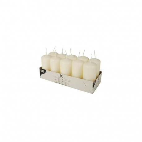 Papstar 17912 wax candle Round Cream 10 pc(s)