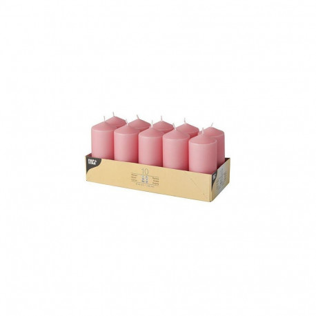Papstar 17913 wax candle Round Pink 10 pc(s)