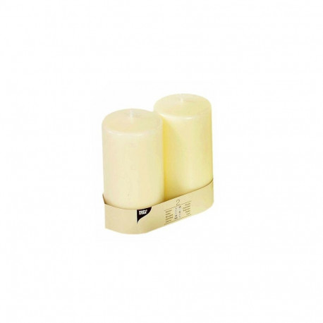 Papstar 15363 wax candle Cylinder Ivory 2 pc(s)