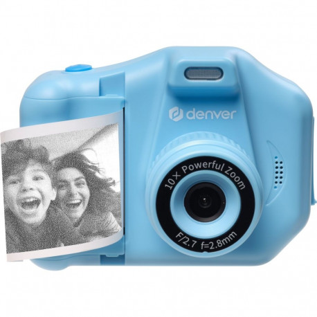 Denver KPC-1370NS blau Kinderkamera mit Drucker