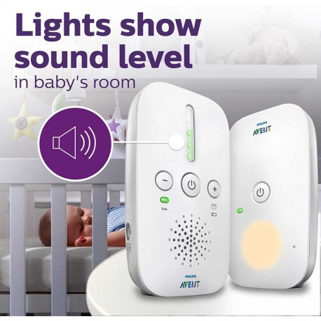 Philips AVENT Audio Monitors Essential SCD502 Audio Baby Monitor DECT