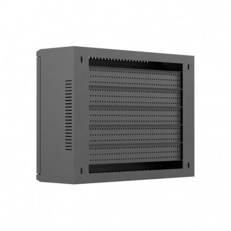 Wall-Mounted Rack Cabinet - Lanberg 19" 3U 560 × 420 × 180 mm Black