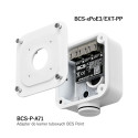 BCS võrgukordisti BCS-XPOE3/EXT-PP 10, 100Mbit/s, must