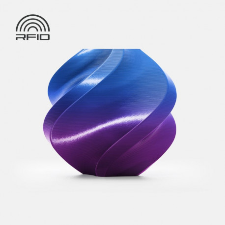 PLA Silk filament Bambu Lab 3D-printerile Aurora Purple, 1,75mm, 1kg