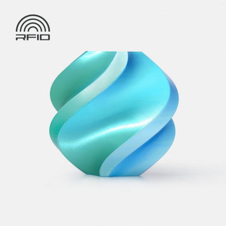 PLA Silk filament Bambu Lab 3D-printerile Blue Hawaii, 1,75mm, 1kg