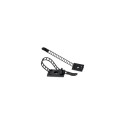 InLine Ajustable Cable Clamp 64mm black 10pcs