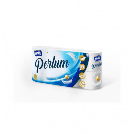 GRITE PERLUM TOILET PAPER 8 ROLLS
