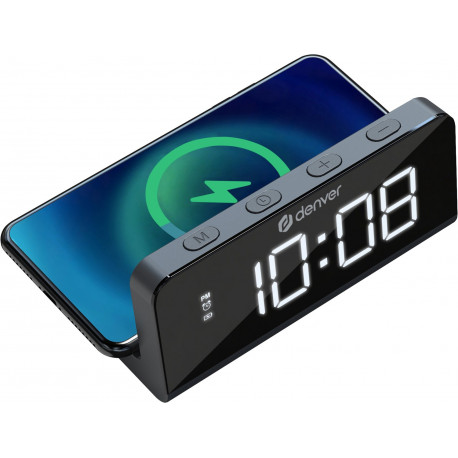 Denver alarm clock with charger ECQ-103MK2