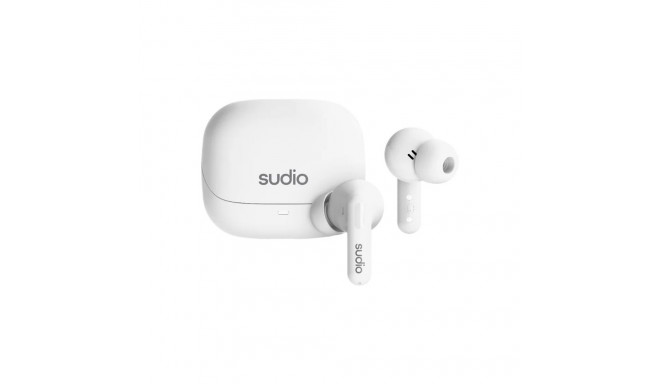 Sudio Earbuds | C8 | Bluetooth | In-ear | Microphone | White | Noise canceling