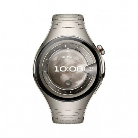 Huawei WATCH 5 3.51 cm (1.38") AMOLED 46 mm Digital 466 x 466 pixels Touchscreen Silver Wi-Fi GPS (s