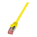 "Patch Cable Cat.6 S/FTP yellow 2,00m, PrimeLine"