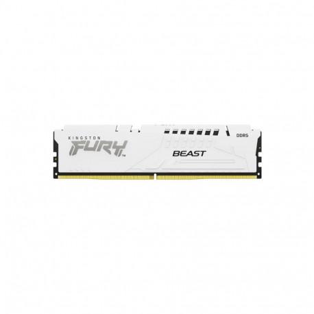 DDR5-mälu Fury Beast 16GB(1*16GB)/6400 CL32 EXPO, valge