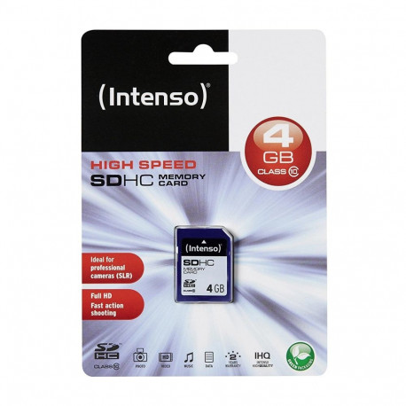 Intenso SDHC-mälukaart 4GB C10/3411450