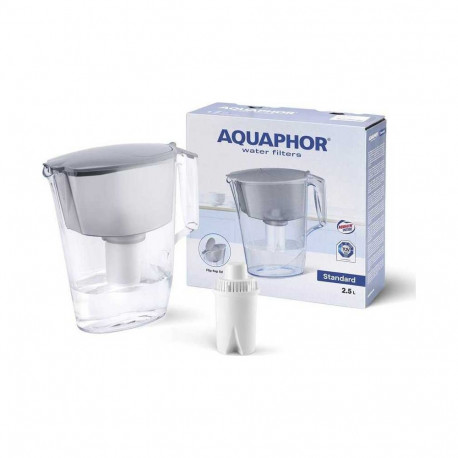 Aquaphor Standard 2.5L Water Filter Jug Grey