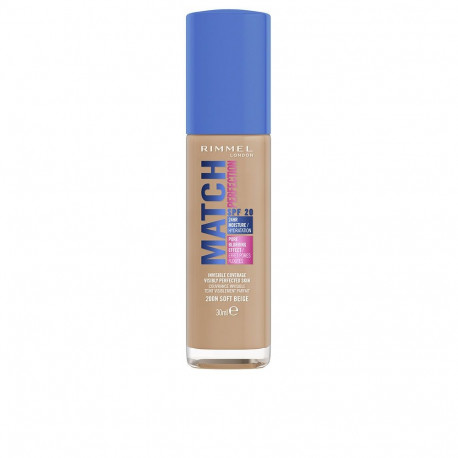 RIMMEL LONDON MATCH PERFECTION foundation #200-True Beige 30 ml