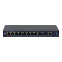 Switch|DAHUA|S4210-8GT-110|Switch type Managed|Switch layer L2|Form factor Desktop/Wall-Mounting|8xR