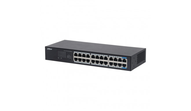 Switch|DAHUA|DH-S3024-24GT|Switch type Unmanaged|Switch layer L2|Rack mounting Yes|Stackable Yes|For