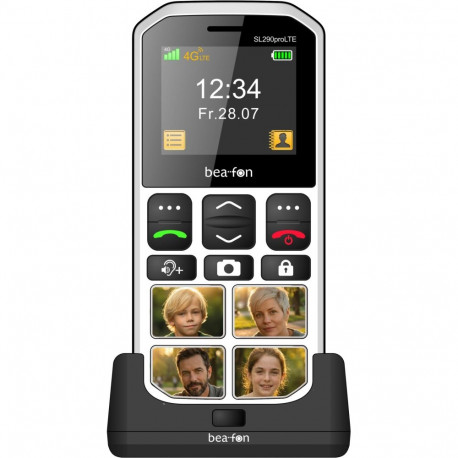 Bea-Fon SL290pro LTE, must-valge