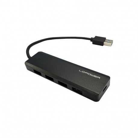 LC-Power USB-jaotur LC-HUB-U3-4-V2 4xUSBA 1XUSB-C, must retail