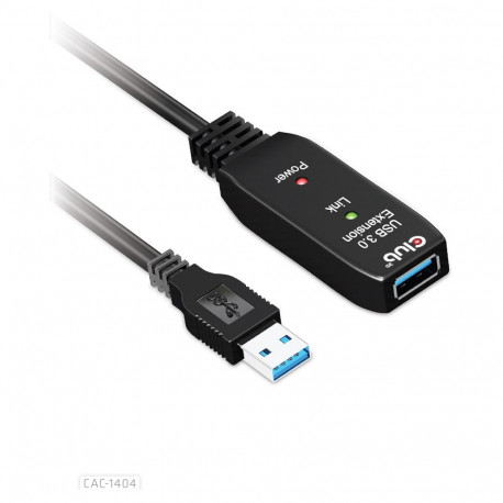 Club3D USB 3.2 A pikenduskaabel 5m aktiivne 5 Gbps St/Bu
