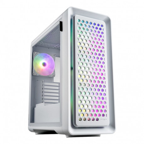 "Midi FSP CUT593P E-ATX Ultra Tower 3xARGB WHITE"