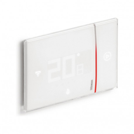 "BTicino XW8002 Up Thermostat SMARTHER f.WLAN-Netzwerk u.NETATMO-Ventile WHITE"