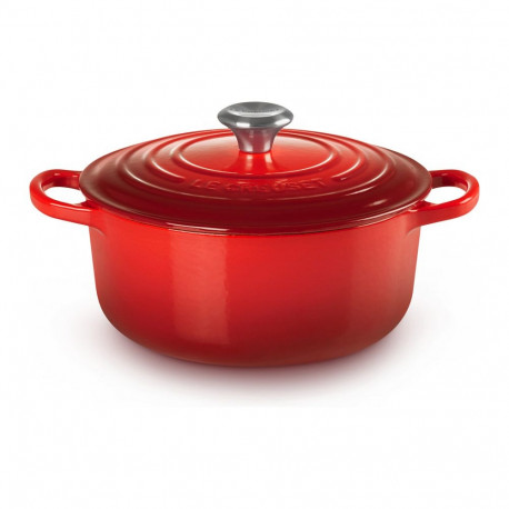 "Le Creuset Bräter 22cm, kirschrot"