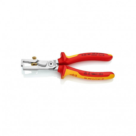 "KNIPEX Kabelschere mit Abisolierfunktion"